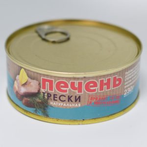 Печень трески ж/б